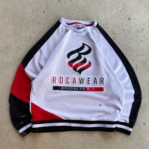 Y2k Distressed Rocawear Crewneck